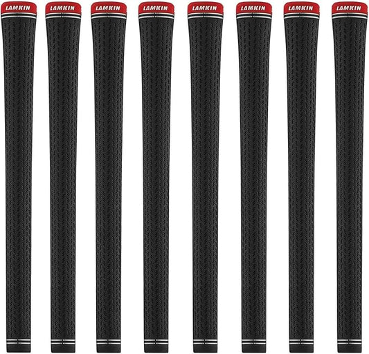 Lamkin Crossline Black 360 Golf Grip Bundle
