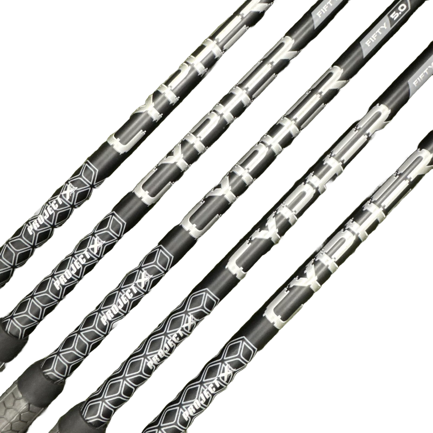 Project X Cypher Graphite Iron Shafts .370