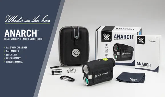 Vortex ANARCH Image Stabilized Golf Laser Rangefinder Slope Magnet