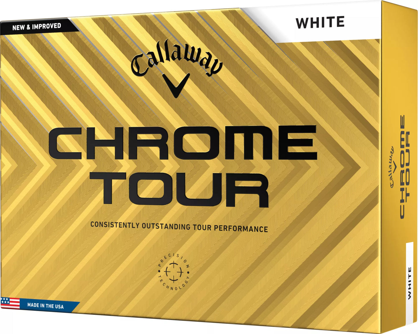 Chrome Tour Triple Track Golf Balls - Dozen