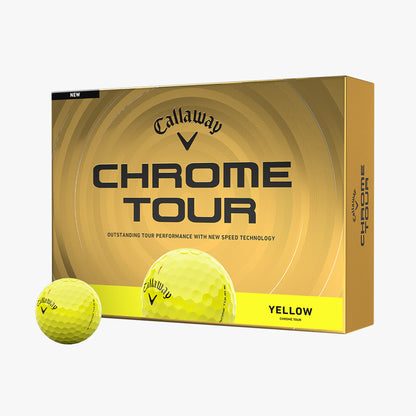 Chrome Tour Triple Track Golf Balls - Dozen